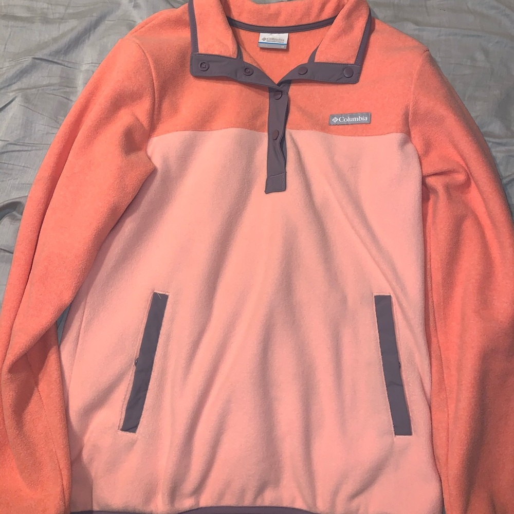 Columbia Fleece Snap Pullover